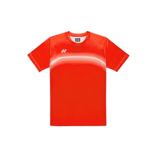 Koszulka sportowa Yonex Practice Print 16859 (100% poliester) 2026 pomarańczowa męska
